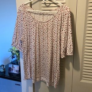 Loft Lady Bug Short Sleeve TShirt.